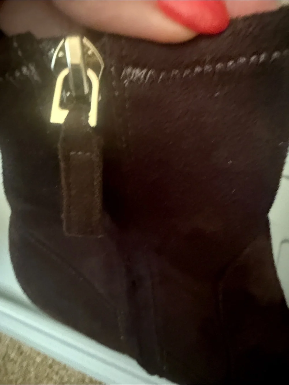 Nine West Brown Suede boot